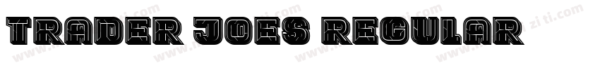 Trader Joes Regular字体转换